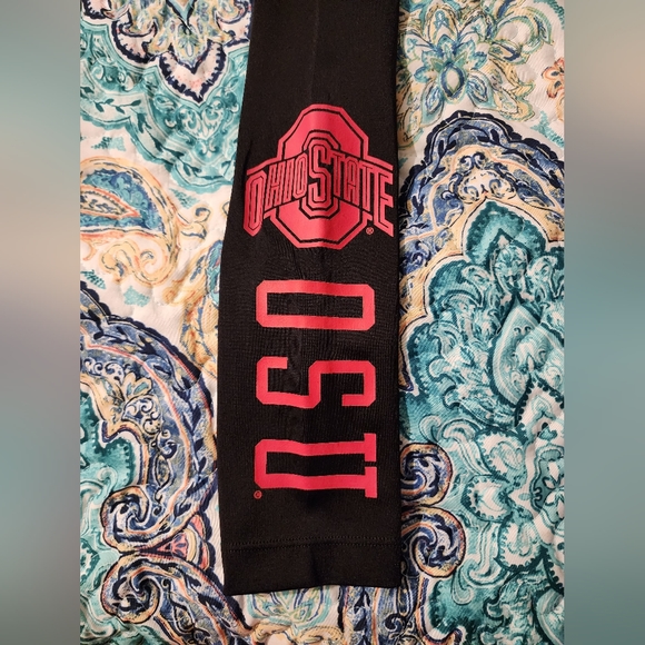 Black pink leggings - Picture 2 of 2